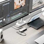 Alogic Fusion USB-C Docking Station με HDMI/DisplayPort 4K PD Ethernet και σύνδεση 3 Οθονών Γκρι FUPCVH - Image 5