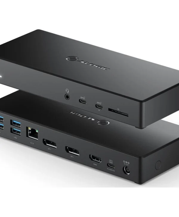 Alogic USB-C / USB-A Docking Station με 4K PD Ethernet Μαύρο (DUCMA3)
