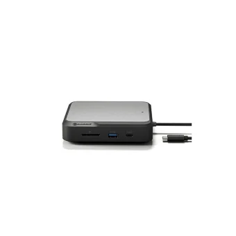 Alogic CD2 USB-A / USB-C Docking Station με DisplayPort 4K PD Ethernet και σύνδεση 2 Οθονών Γκρι DUCD2
