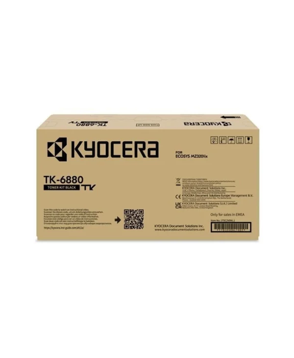 Kyocera TK-6880 Γνήσιο Toner Laser Εκτυπωτή Μαύρο 1T0C2V0NL1