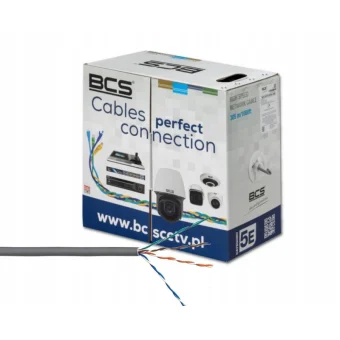 BCS U/UTP Cat.5e (Gigabit) Καλώδιο Δικτύου Ethernet 305m BCS-U/UTP-CAT5E-LSOH
