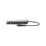 Alogic Fusion Max USB-C Docking Station με HDMI 4K PD Ethernet Ασημί UCFUPRGVV2-SGR - Image 2