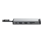 Alogic USB-C Docking Station με HDMI Ethernet και σύνδεση 3 Οθονών Ασημί (DUCDDV3) - Image 2