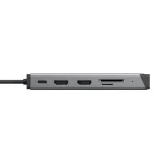 Alogic USB-C Docking Station με HDMI Ethernet και σύνδεση 3 Οθονών Ασημί (DUCDDV3) - Image 8
