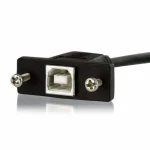 StarTech USB 2.0 Cable USB-B male - USB-B female Μαύρο 0.9m (USBPNLBFBM3) - Image 3
