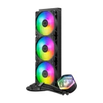 CoolerMaster MasterLiquid 360 ATMOS Υδρόψυξη AIO CPU με 3 Ανεμιστήρες 120mm και ARGB Φωτισμό MLX-D36M-A25PZ-R1 - Image 2