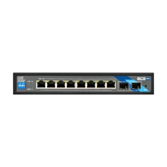 BCS BCS-B-SP08G-2SFP Unmanaged L2 PoE+ Switch με 8 Θύρες Gigabit (1Gbps) Ethernet και 2 SFP Θύρες 1765757