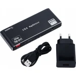 Διακοπτης Hdmi 2.0 1x4 Rozdzielacz Ultra Hd Uhd 4k Hdcp 2.2 Hdr10 Pawonik HDMI-SP-1/4-2.0 - Image 4
