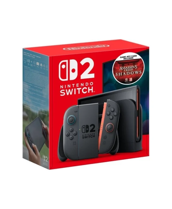 Nintendo Switch 2 256GB & Assassin’s Creed Shadows Game-Key Card 5949106280983