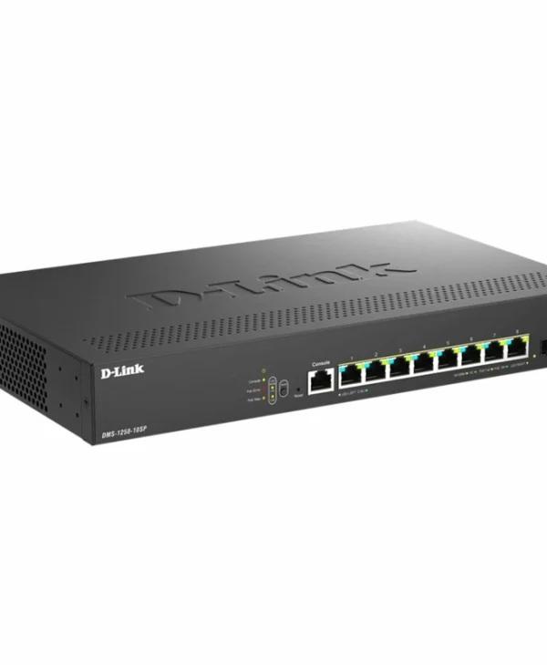 D-Link DMS-1250-10SP/E Managed L2 PoE Switch με 8 Θύρες Ethernet και 2 SFP Θύρες