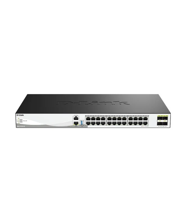 D-Link DXS-3130-28/E Managed L2 Switch με 24 Θύρες Gigabit (1Gbps) Ethernet και 4 SFP Θύρες