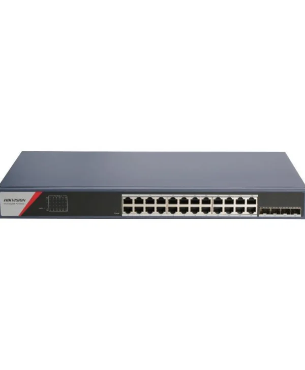 Hikvision DS-3E1528-SI-24T4F L2 PoE Switch με 24 Θύρες Gigabit (1Gbps) Ethernet 301803290