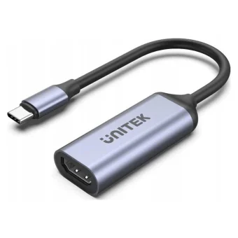 Προσαρμογέας Unitek Usb-c Hdmi 2.1 8k 60hz Γκρι 15cm V1416B