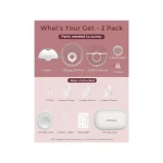 Momcozy M5 Breast Pump Φορητό Διπλό Θήλαστρο Μπαταρίας Λευκό 180ml 40957089 - Image 6