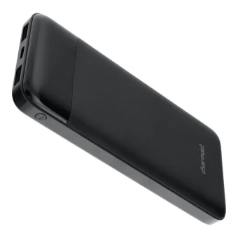 Veger W1056 Power Bank 10000mAh 20W με 2 Θύρες USB-A Μαύρο
