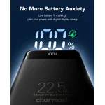 Charmast W1202 Power Bank 10000mAh 22.5W Power Delivery Μαύρο - Image 4