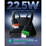 Charmast W1202 Power Bank 10000mAh 22.5W Power Delivery Μαύρο - Image 5