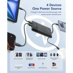 Charmast W1202 Power Bank 10000mAh 22.5W Power Delivery Μαύρο - Image 6