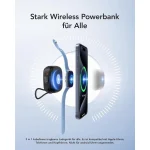 Charmast W1205 MagSafe Power Bank 10000mAh 20W με Θύρα USB-C Power Delivery Μαύρο - Image 3