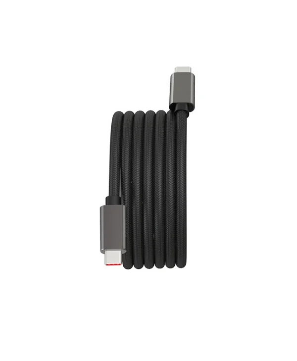 XtremeMac Cable USB-C male - USB-C 240W Μαύρο 1.5m XWH-XMG2-13