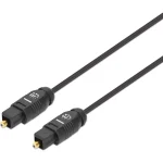 Manhattan Optical Audio Cable TOS male - TOS male Μαύρο 5m (356091) - Image 3
