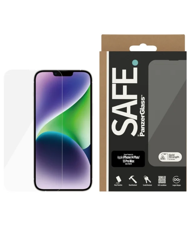 PanzerGlass Safe Full Face Tempered Glass (iPhone 14 Plus / 13 Pro Max) SAFE95175