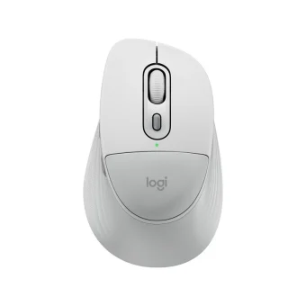 Logitech Signature Comfort Plus M850 L Ασύρματο Εργονομικό Bluetooth Ποντίκι Λευκό 910-007716
