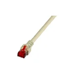 EFB S/FTP Cat.6 (Gigabit) Καλώδιο Δικτύου Ethernet 0.75m Γκρι K5510.0,75