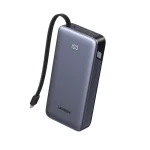 Ugreen PB536 Power Bank 20000mAh 45W με Θύρα USB-A και Θύρα USB-C Power Delivery Γκρι 55988B
