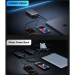 Ugreen PB550 Power Bank 20000mAh 67W με Θύρα USB-A και Θύρα USB-C Power Delivery Γκρι 55996B - Image 6