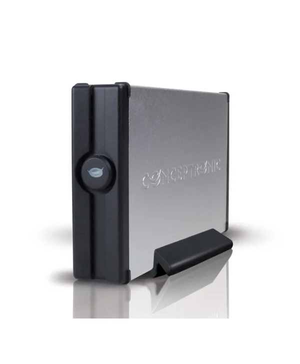 Conceptronic CHD3SU Θήκη για Σκληρό Δίσκο 3.5" SATA III με σύνδεση USB 2.0 σε Ασημί χρώμα