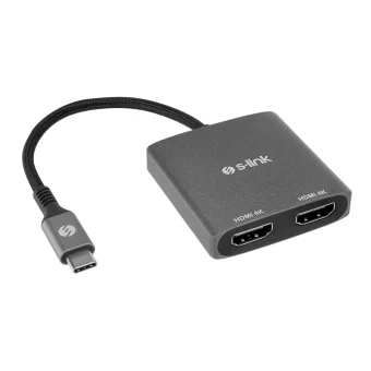 S-Link Μετατροπέας USB-C / HDMI female σε USB-C / HDMI female 1τμχ 39873/SWV-USBC026