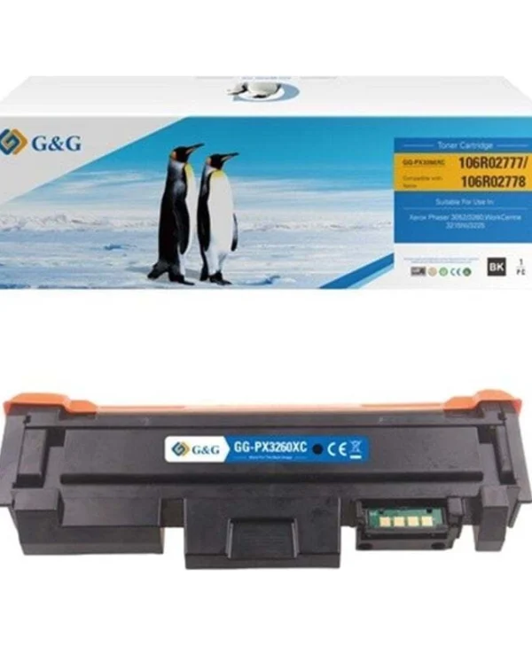 G&g Compatible Toner Cartridge Xerox 106r02778 Nt-px3260xc Black 3000s 20492