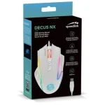 SpeedLink Decus NX RGB Gaming Ποντίκι 12800 DPI Λευκό SL-680024-WT - Image 2