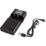Ansmann Powerline Vario X USB Φορτιστής 2 Μπαταριών Li-ion/Ni-Cd/Ni-MH Μεγέθους AA/AAA 1001-0085 - Image 3