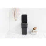 Brabantia Κάδος Απορριμμάτων Πλαστικός Γκρι 12lt 109805 - Image 8
