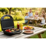 Eldom Multix 5 in 1 Τοστιέρα για 2 Τοστ 850W Μαύρη ST250 - Image 4