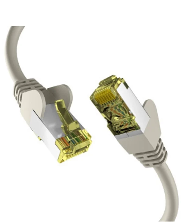 EFB S/FTP Cat.6a (Gigabit) Καλώδιο Δικτύου Ethernet 50m Γκρι EC020200015