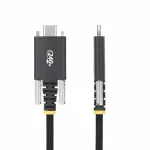 StarTech Regular USB to Type-C Cable 5A Μαύρο 2m S77213976 S2CEPR2M-USBSL-CABLE