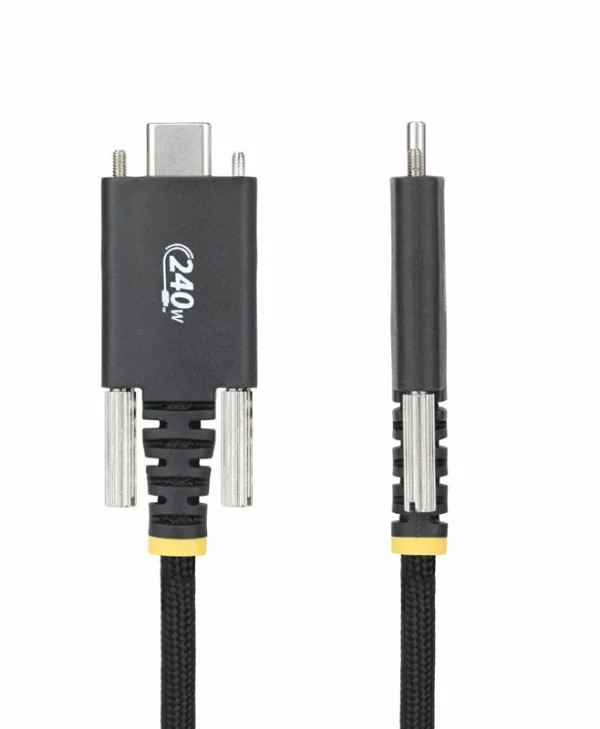 StarTech Regular USB to Type-C Cable 5A Μαύρο 2m S77213976 S2CEPR2M-USBSL-CABLE