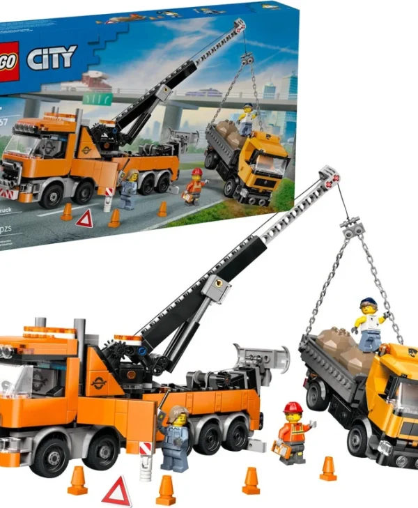 LEGO City Heavy Duty Recovery Tow Truck With Crane για 8+ Ετών 793τμχ 60467