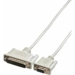 Roline Καλώδιο RS232 25-pin male σε RS232 9-pin female 3m (Printer Cable) 11.01.4630