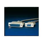 Roline Καλώδιο RS232 25-pin male σε RS232 9-pin female 3m (Printer Cable) 11.01.4630 - Image 2