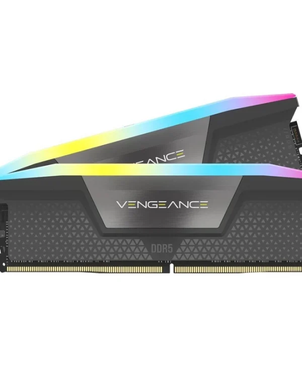 Corsair Vengeance RGB DDR5 16GB RAM με 2x8GB Modules και Ταχύτητα 5200 για Desktop CMH16GX5M2B5200Z40