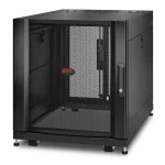 APC Επιτοίχια Καμπίνα Rack 12U Μαύρο AR3003