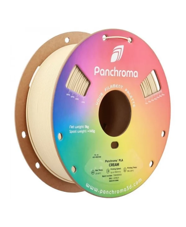 Polymaker PLA 3D Printer Filament 1.75mm Cream 1kg 1τμχ (Spool) CA19021