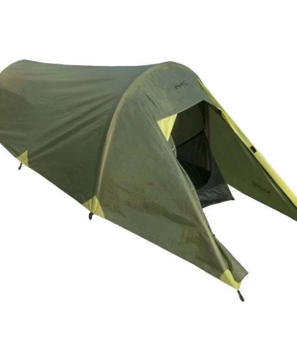 Rockland Soloist Σκηνή Camping Τούνελ Ορειβασίας Πράσινη 4 Εποχών για 1 Άτομο Αδιάβροχη 3000mm 275x85x75εκ. 3486