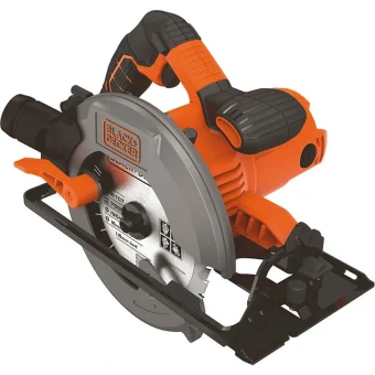 Black & Decker CS1550 Δισκοπρίονο 1500W με Σύστημα Αναρρόφησης CS1550-QS