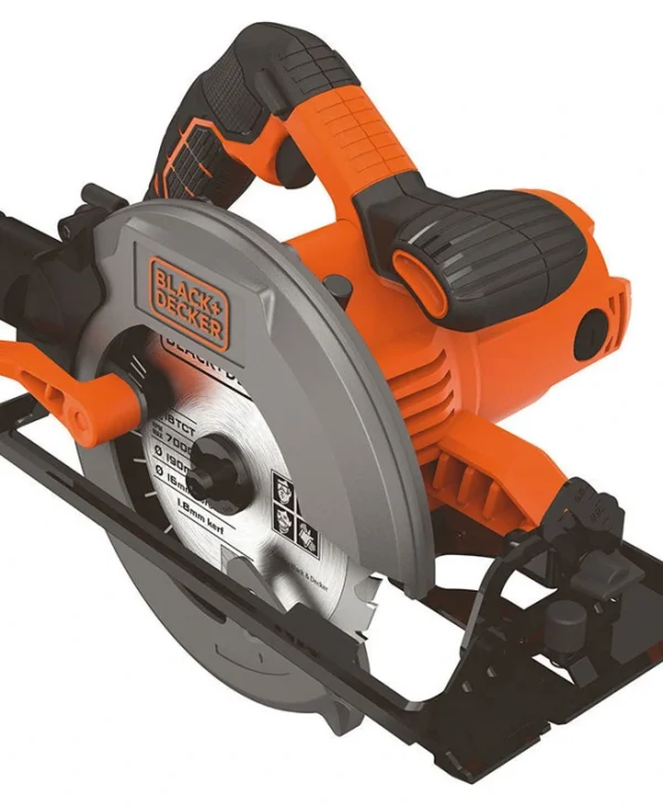 Black & Decker CS1550 Δισκοπρίονο 1500W με Σύστημα Αναρρόφησης CS1550-QS