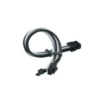 Silverstone 8-Pin EPS - 4 Pin EPS Cable 0.3m Μαύρο SST-PP07E-PCIBW